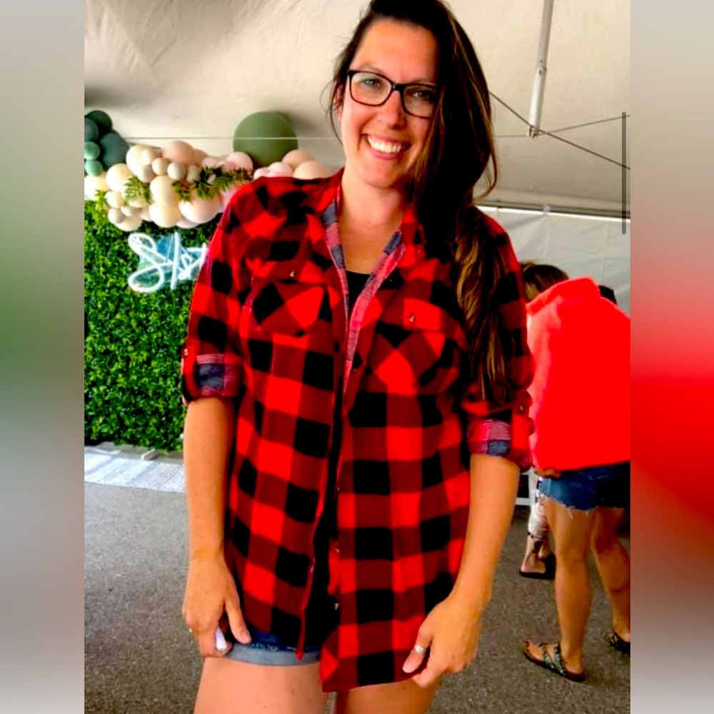 Miranda Plaid button up Shirt